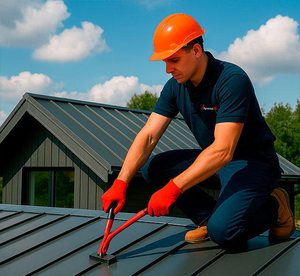 Монтаж фальцевой кровли в Нижнем Новгороде