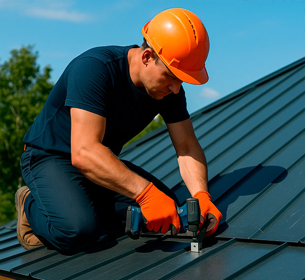 Ремонт металлической кровли в Нижнем Новгороде