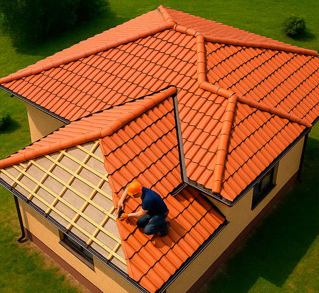 Установка сложной кровли в Нижнем Новгороде